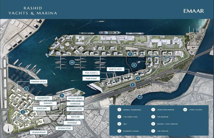 RYM Phase-2 Pier Point & Porto Views master plan