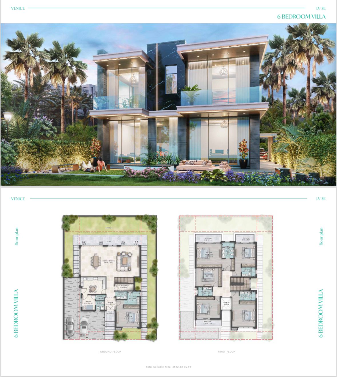 damac island floor plan