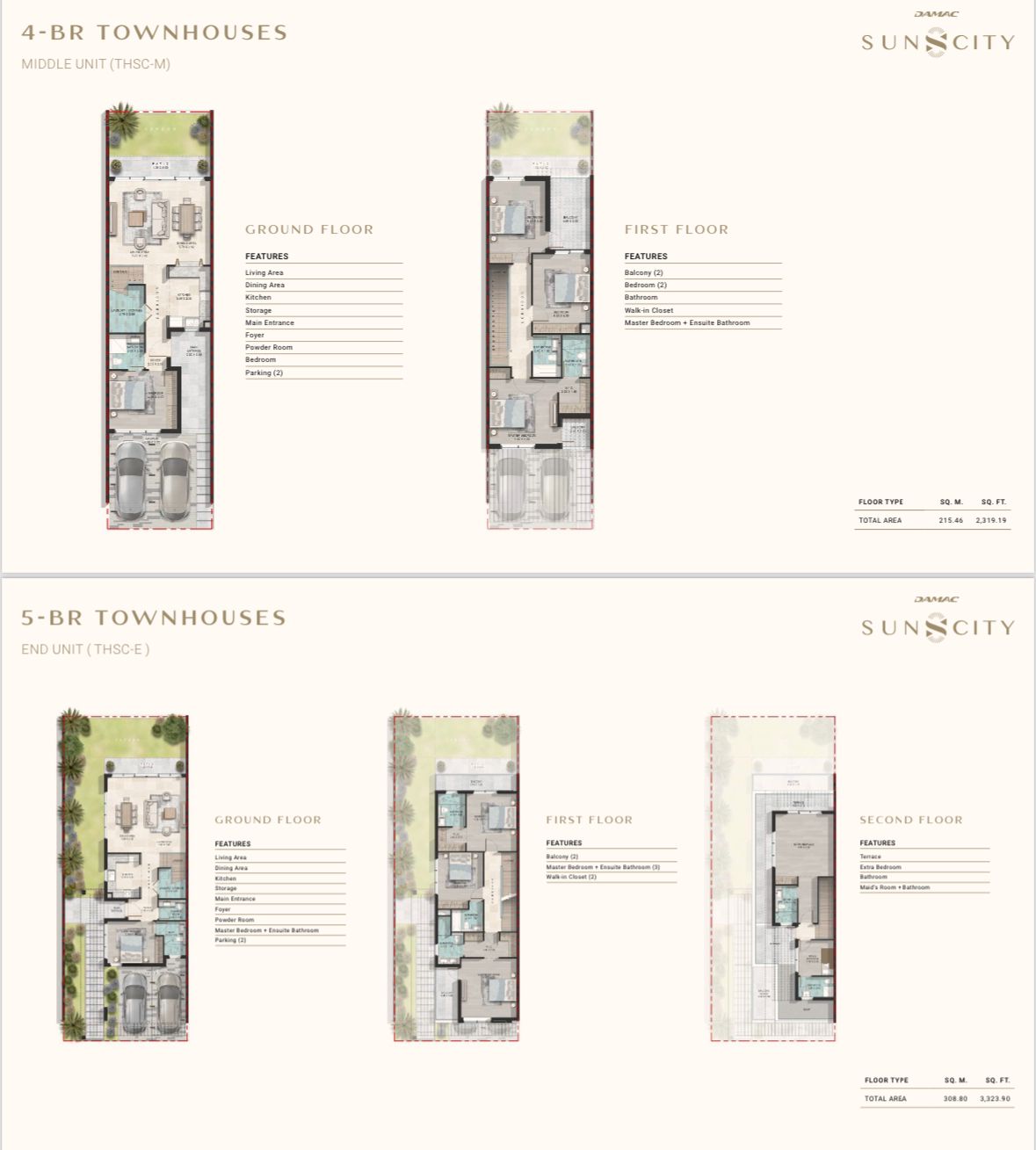 damac island floor plan