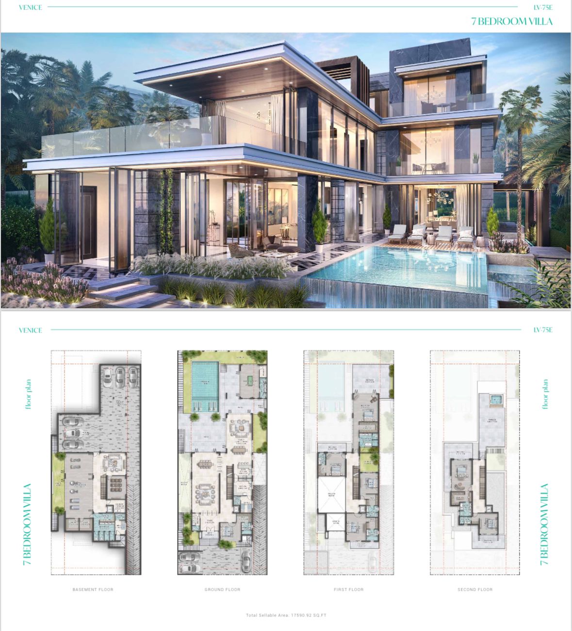 damac island floor plan