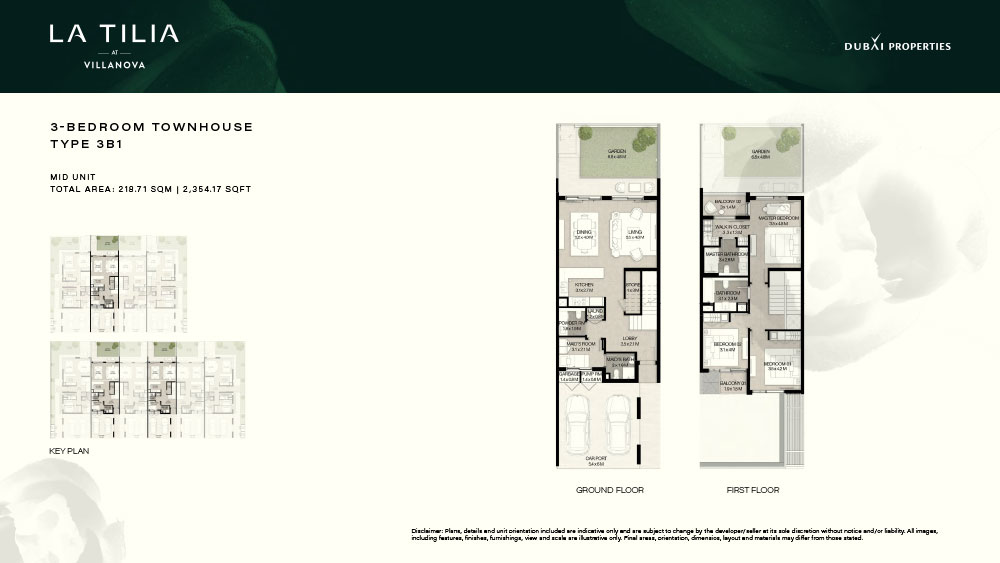 La Tilia Floor Plan