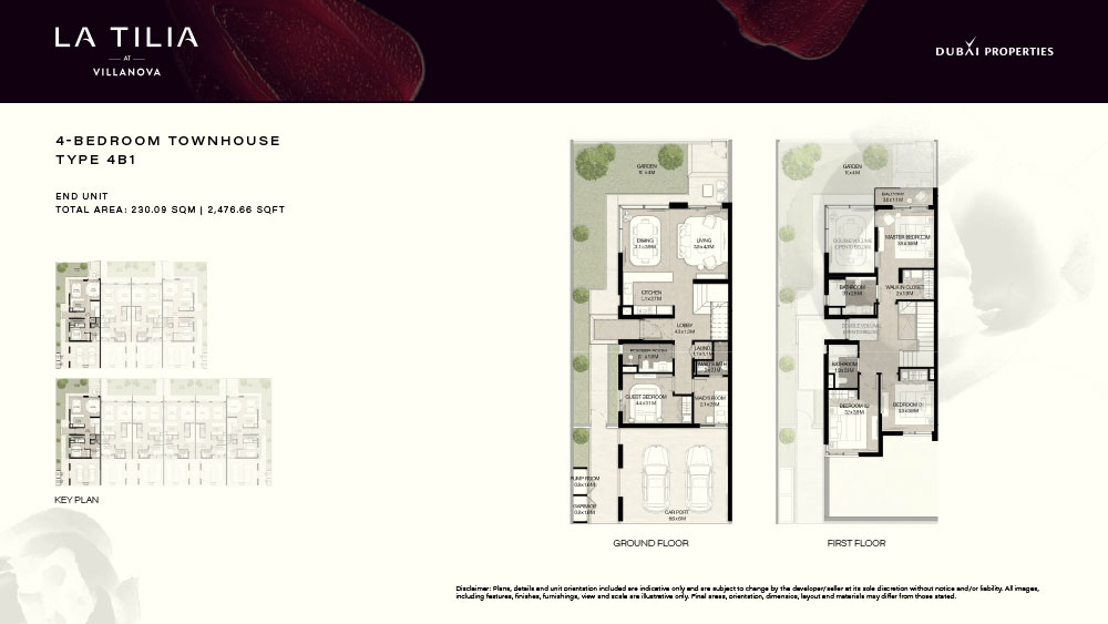 La Tilia Floor Plan