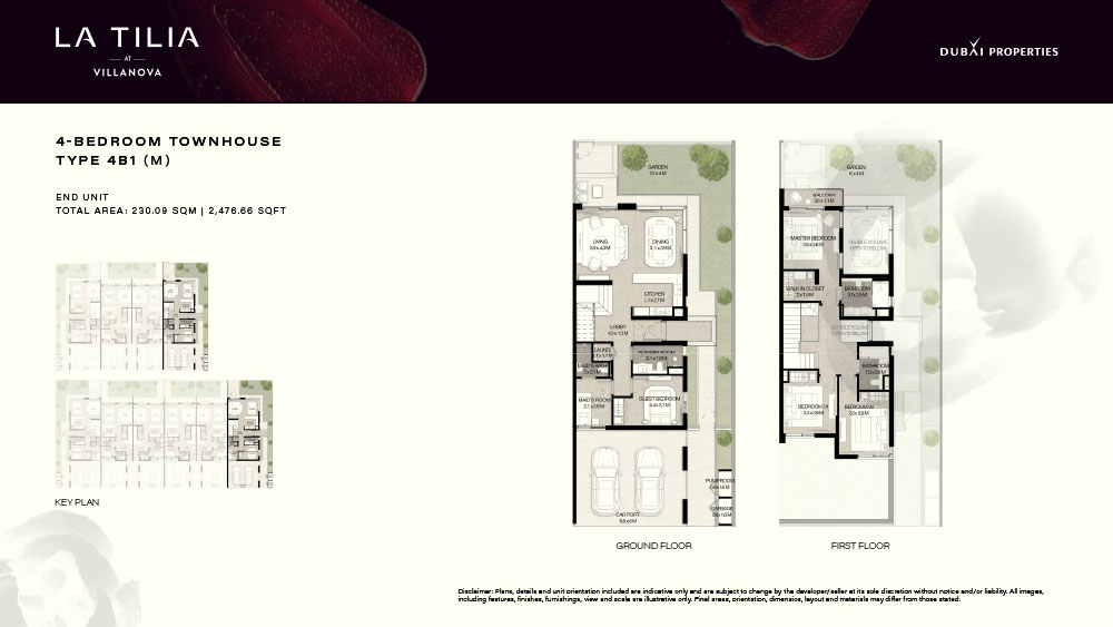 La Tilia Floor Plan