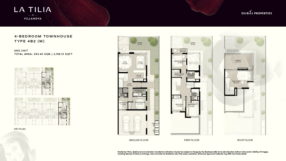 La Tilia Floor Plan