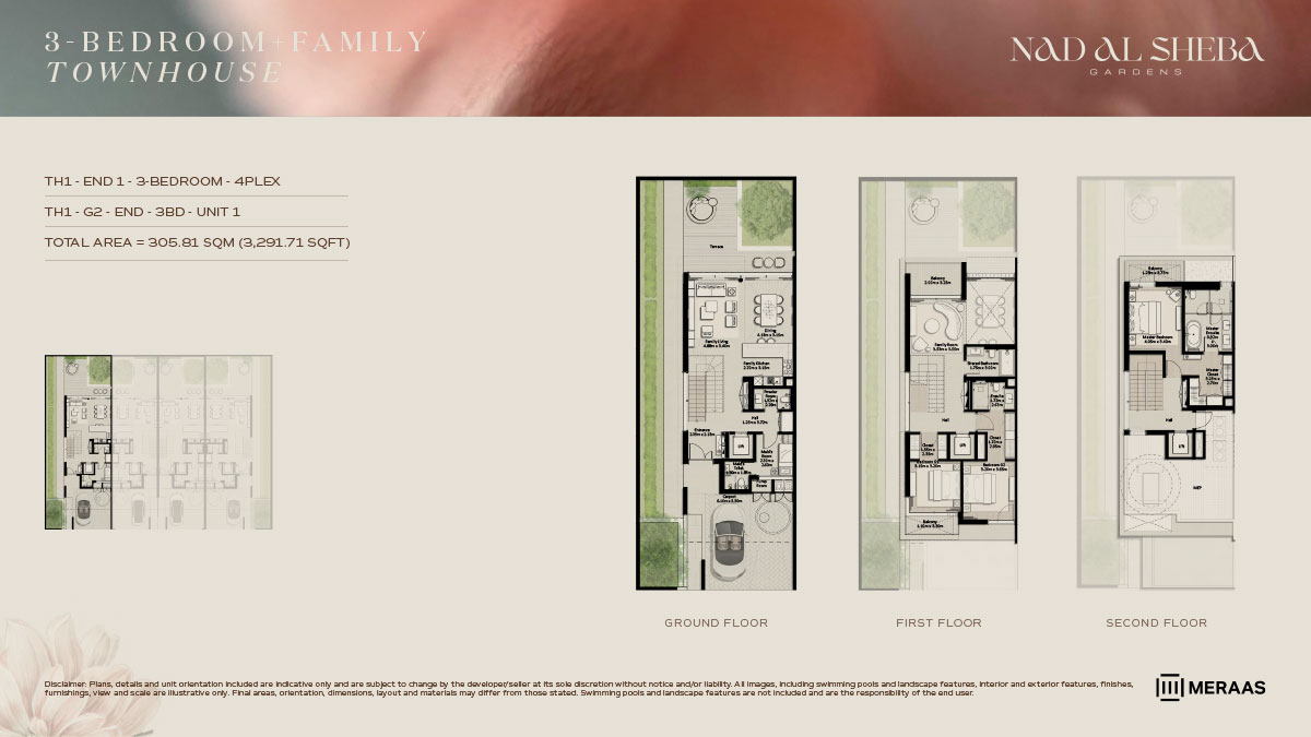 Nad Al Sheba Gardens Phase 7 3 1BR