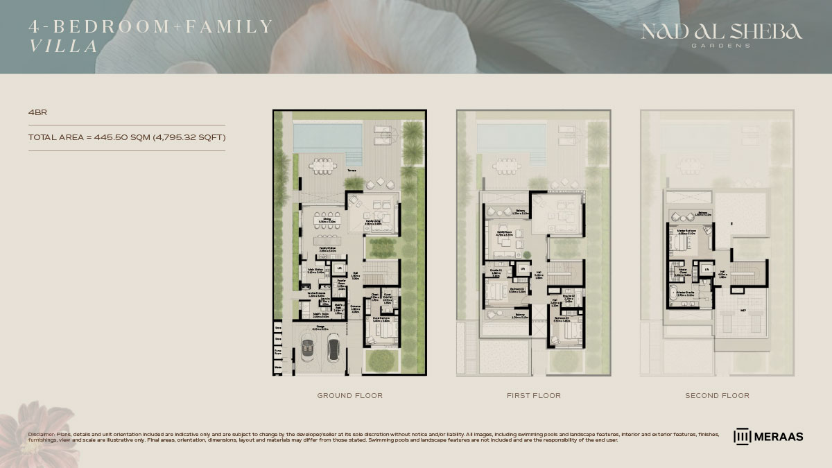 Nad Al Sheba Gardens Phase 7 3 1BR