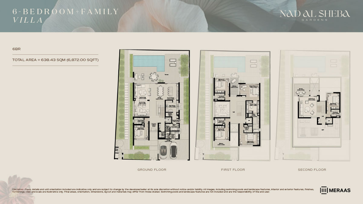 Nad Al Sheba Gardens Phase 7 3 1BR