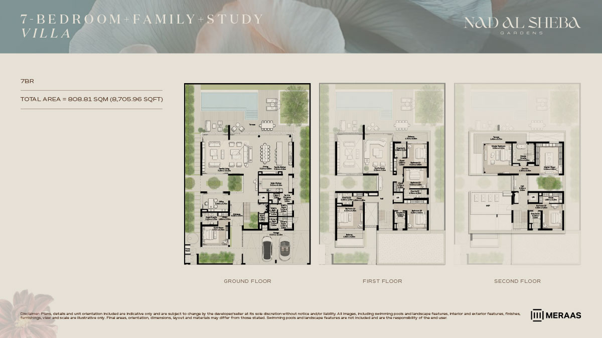 Nad Al Sheba Gardens Phase 7 3 1BR