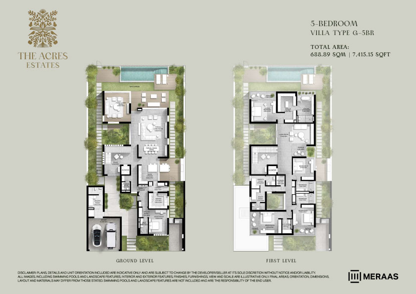 The Acres Estates Floor Plans