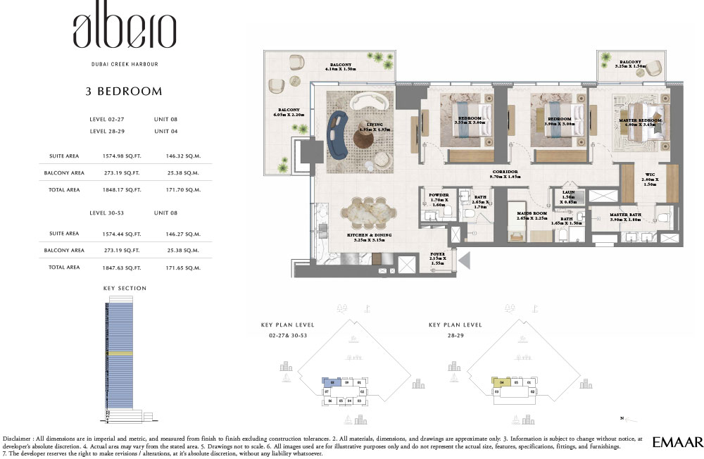ALBERO DCH FLOORPLANS
