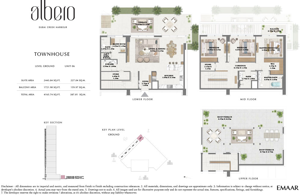 ALBERO DCH FLOORPLANS