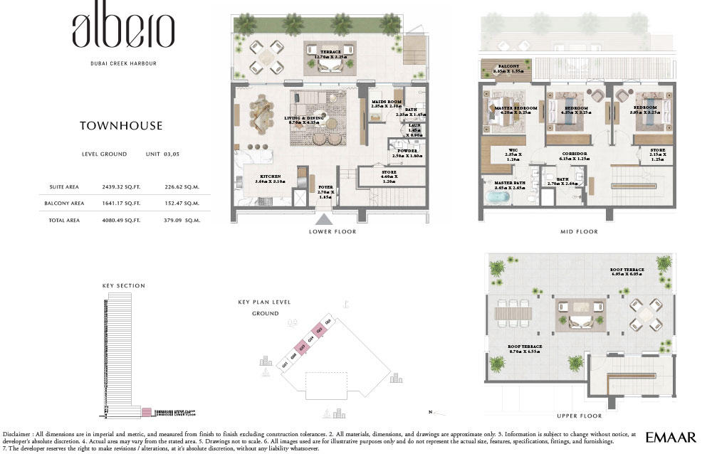 ALBERO DCH FLOORPLANS