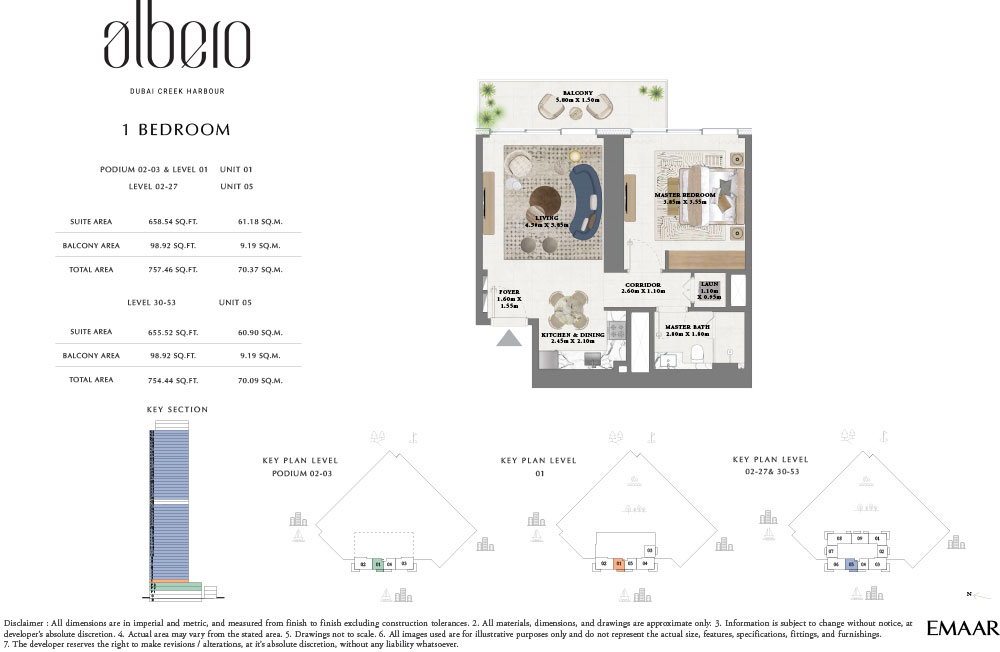 ALBERO DCH FLOORPLANS