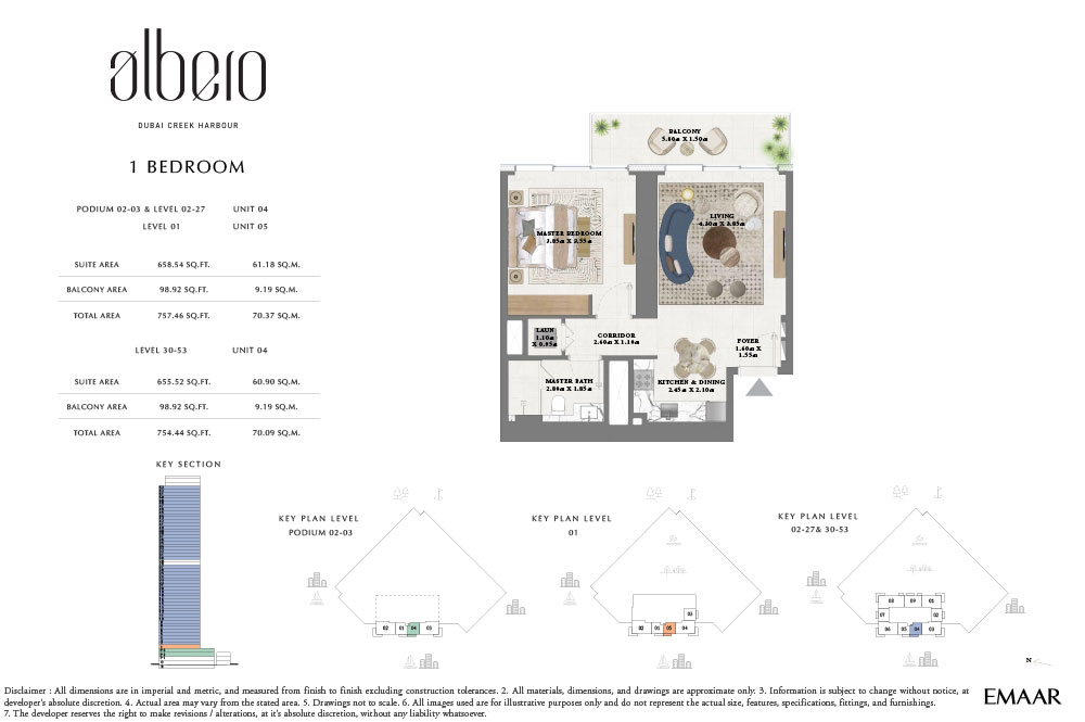 ALBERO DCH FLOORPLANS