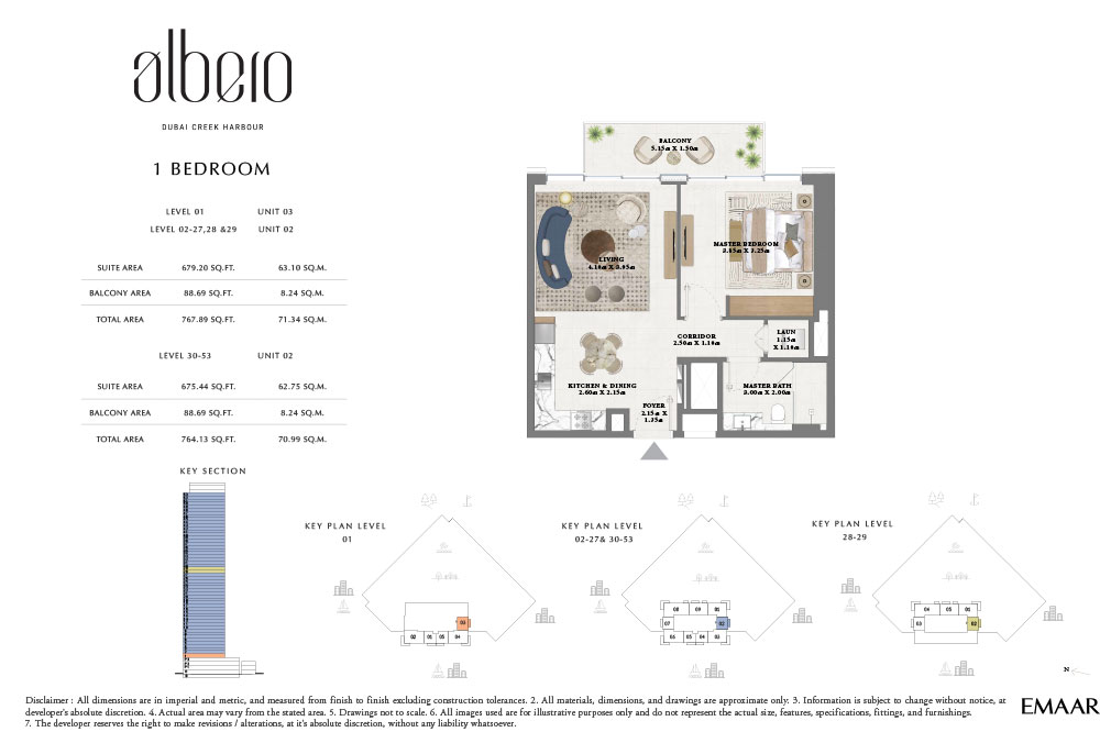 ALBERO DCH FLOORPLANS
