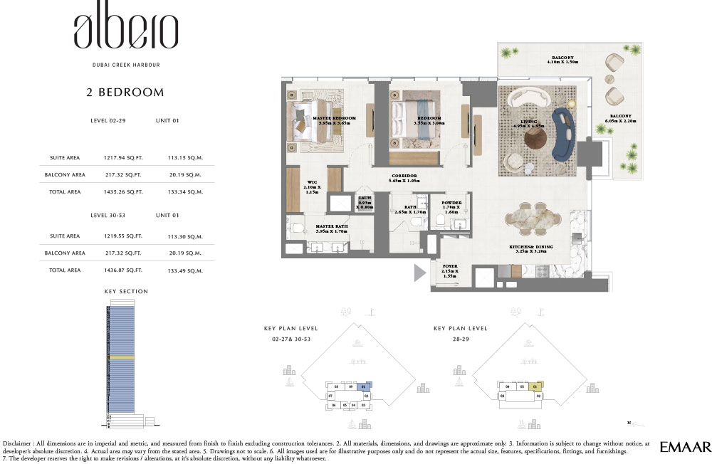 ALBERO DCH FLOORPLANS