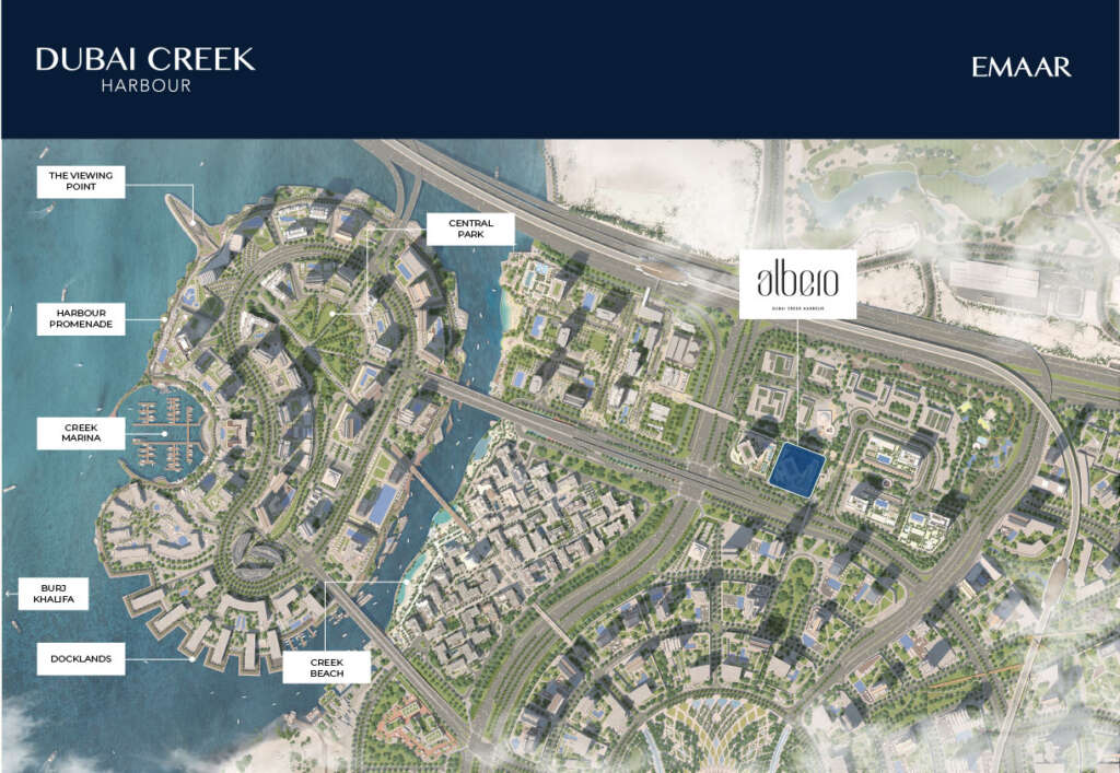 ALBERO DCH MASTERPLAN MAP